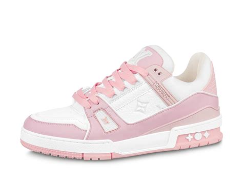 louis vuitton pink trainers